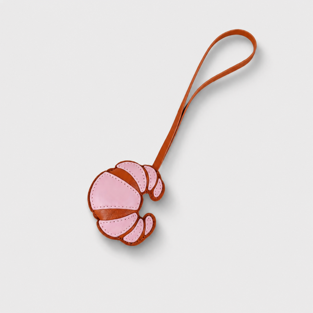 Croissant Bag Charm