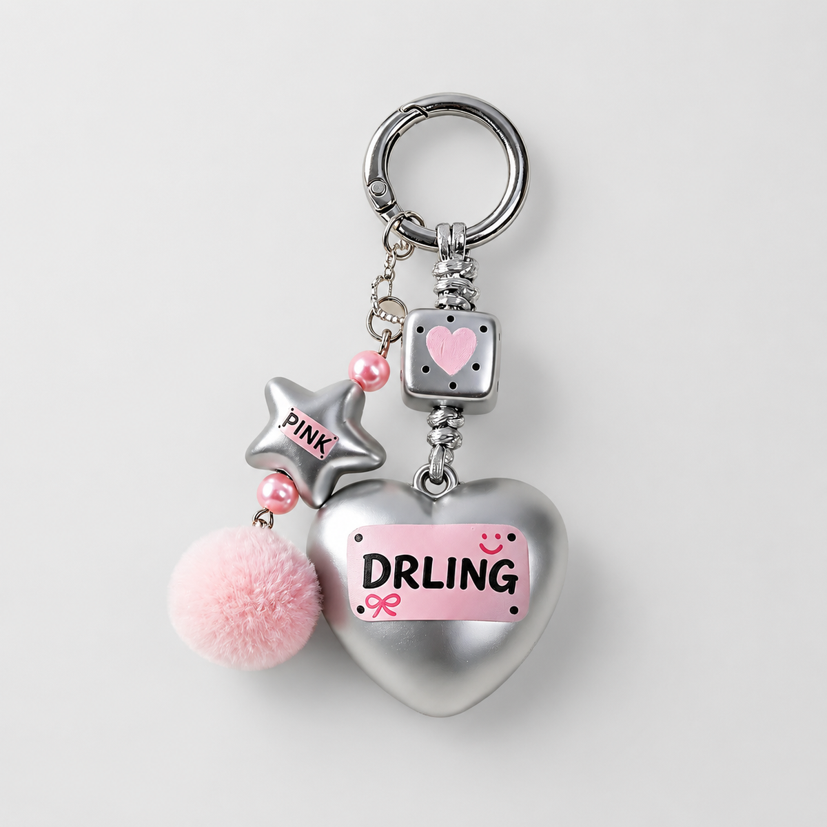 Silver Heart Charm