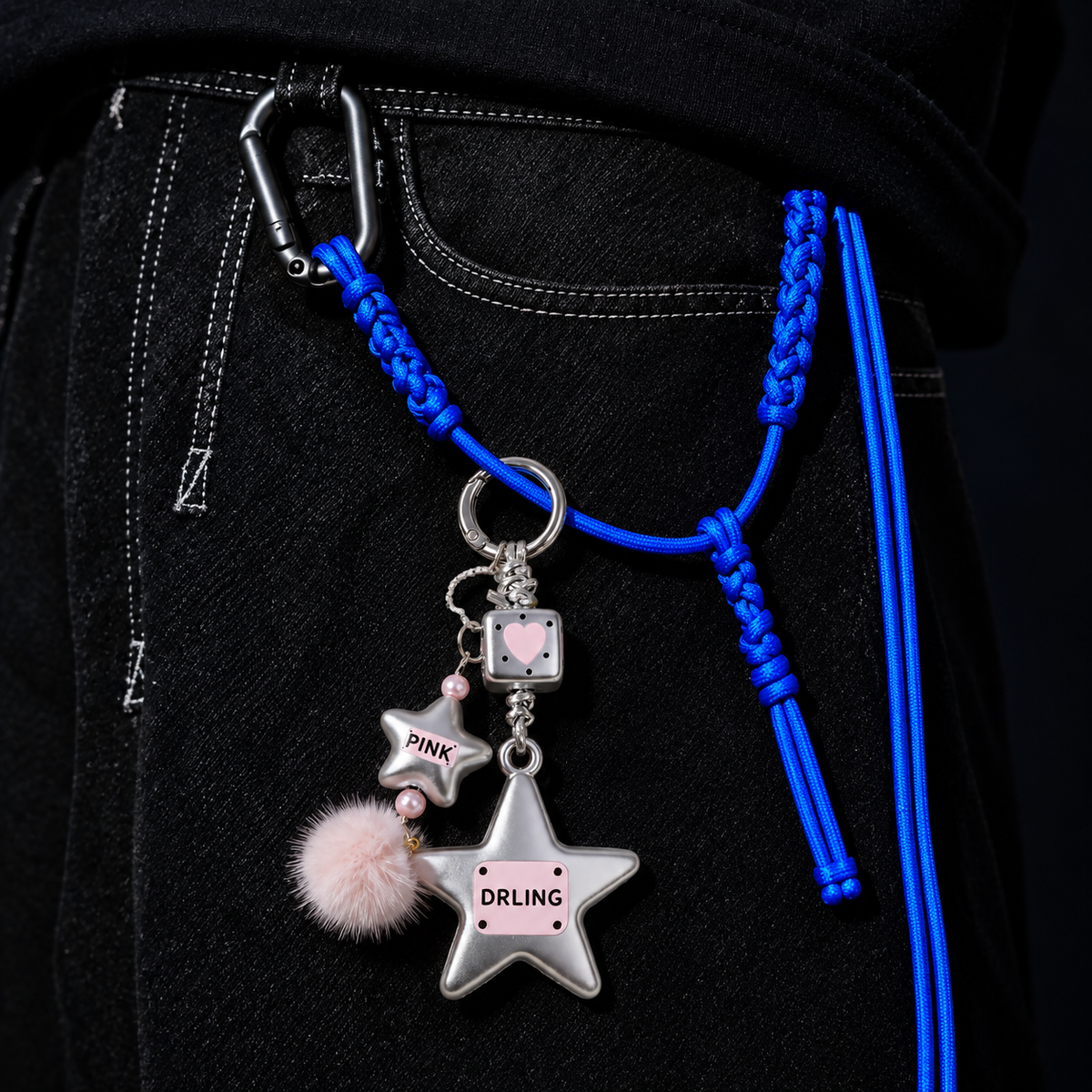 Silver Star Charm